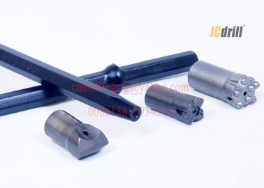 주문 11도 완전한 착암기 막대는 19mm - 41mm 구멍 직경을 위조하는 강철을 가늘게 했습니다 온라인 제품