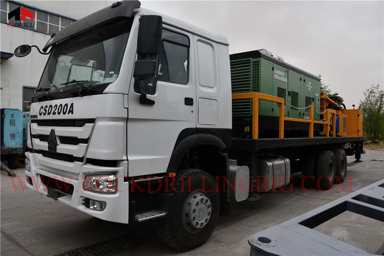 주문 102 밀리미터 JCDRILL CSD200A YUCHAI 우물 굴착 장치 온라인 제품