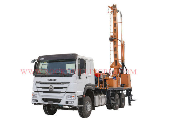 좋은 가격 140MM CSD300 20T 뒤로 끌어당김 능력 트레일러 지주식 착암기 장비 온라인으로