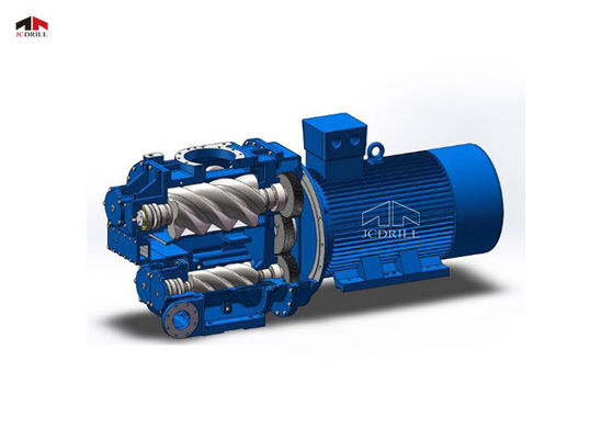 작은 저압 휴대용 회전하는 나사 공기 압축기는 잭 망치를 위한 1개의 2개의 바퀴를 거치했습니다