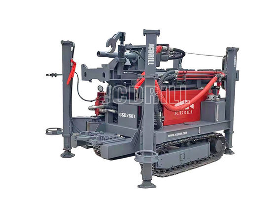강철 유차이 엔진 크로울러 탑재형 굴착 장비 땅속으로 낸 구멍 Cwd260t